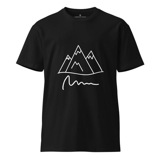Light Mountain Peaks Men's T-Shirt