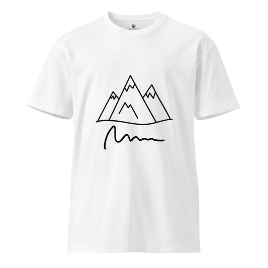 Dark Mountain Peaks Men's T-Shirt