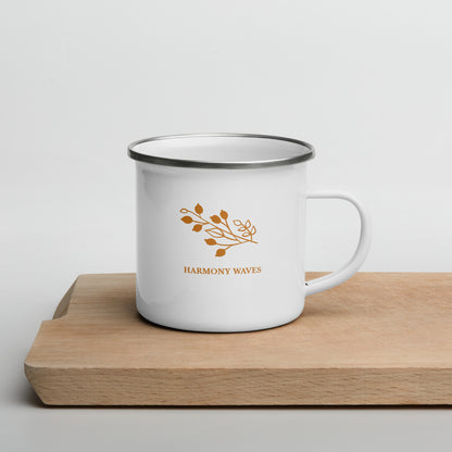 Minimalist Branch Design - Enamel Mug