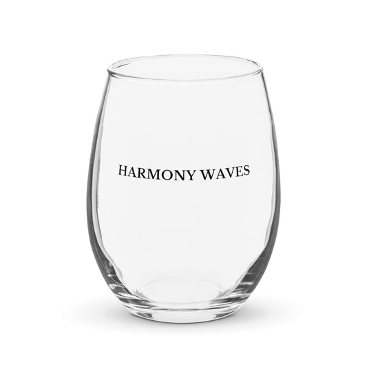 Harmony Waves Signature Stemless Wine Glass