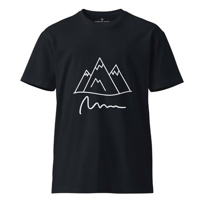 Light Mountain Peaks Men's T-Shirt