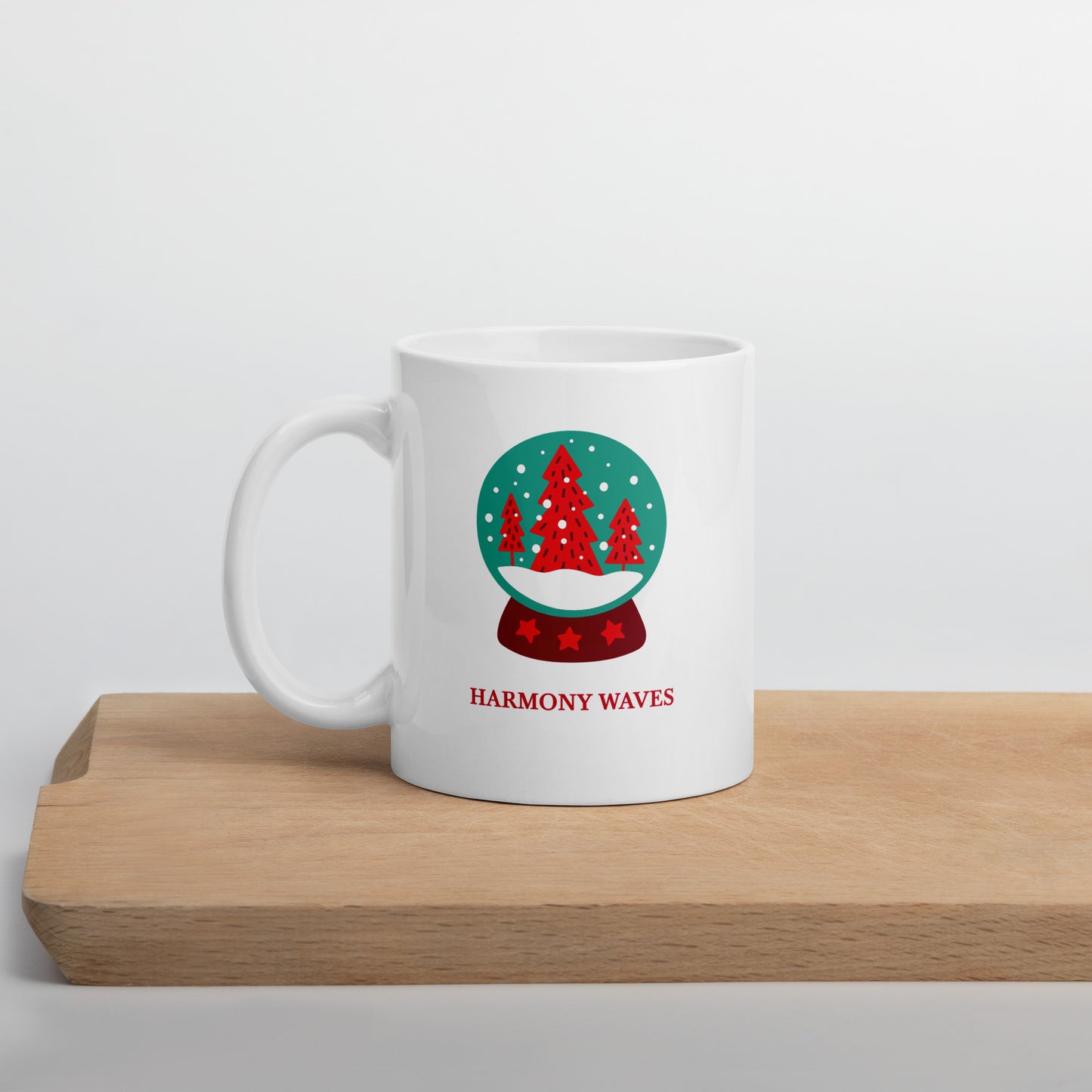 *Winter Edition* Ceramic Mug – Snow Globe Design