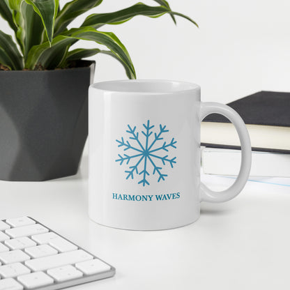 *Winter Edition* Ceramic Mug – Snowflake Design