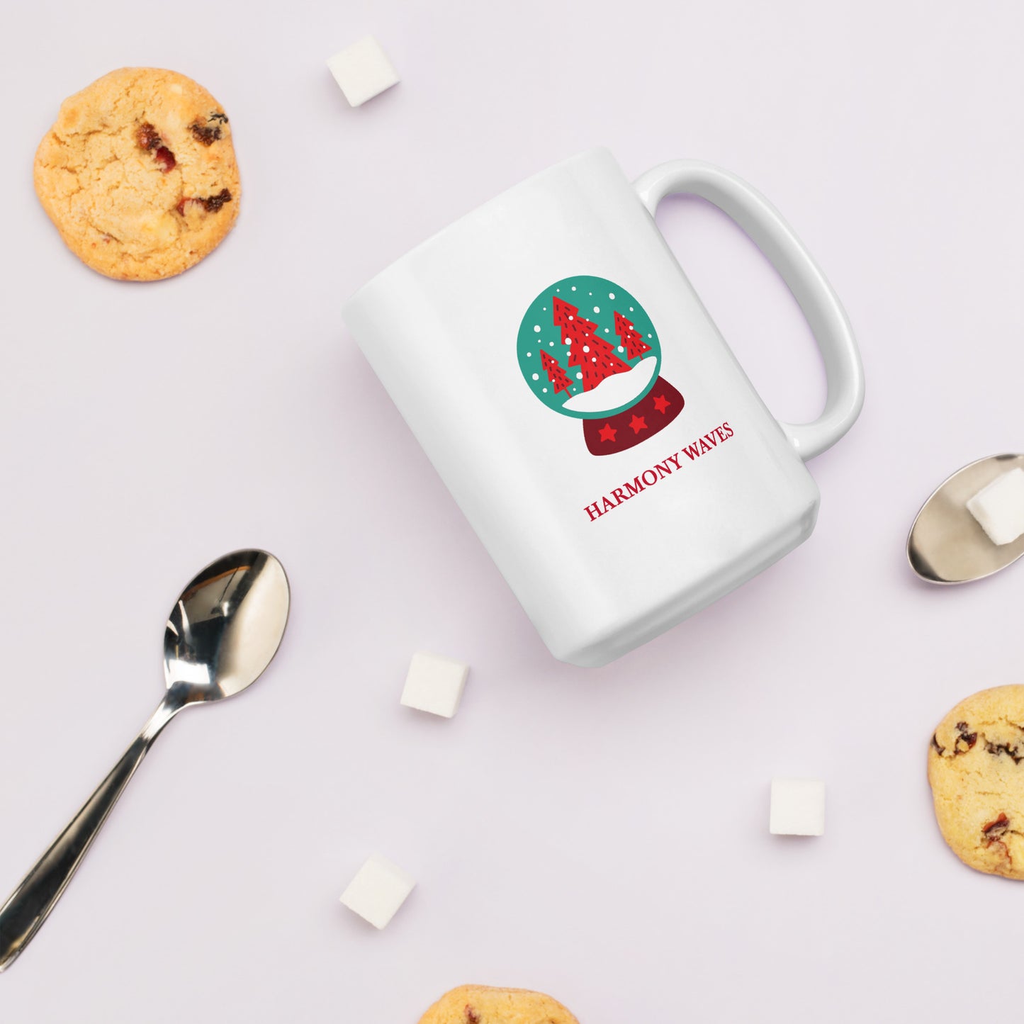 *Winter Edition* Ceramic Mug – Snow Globe Design