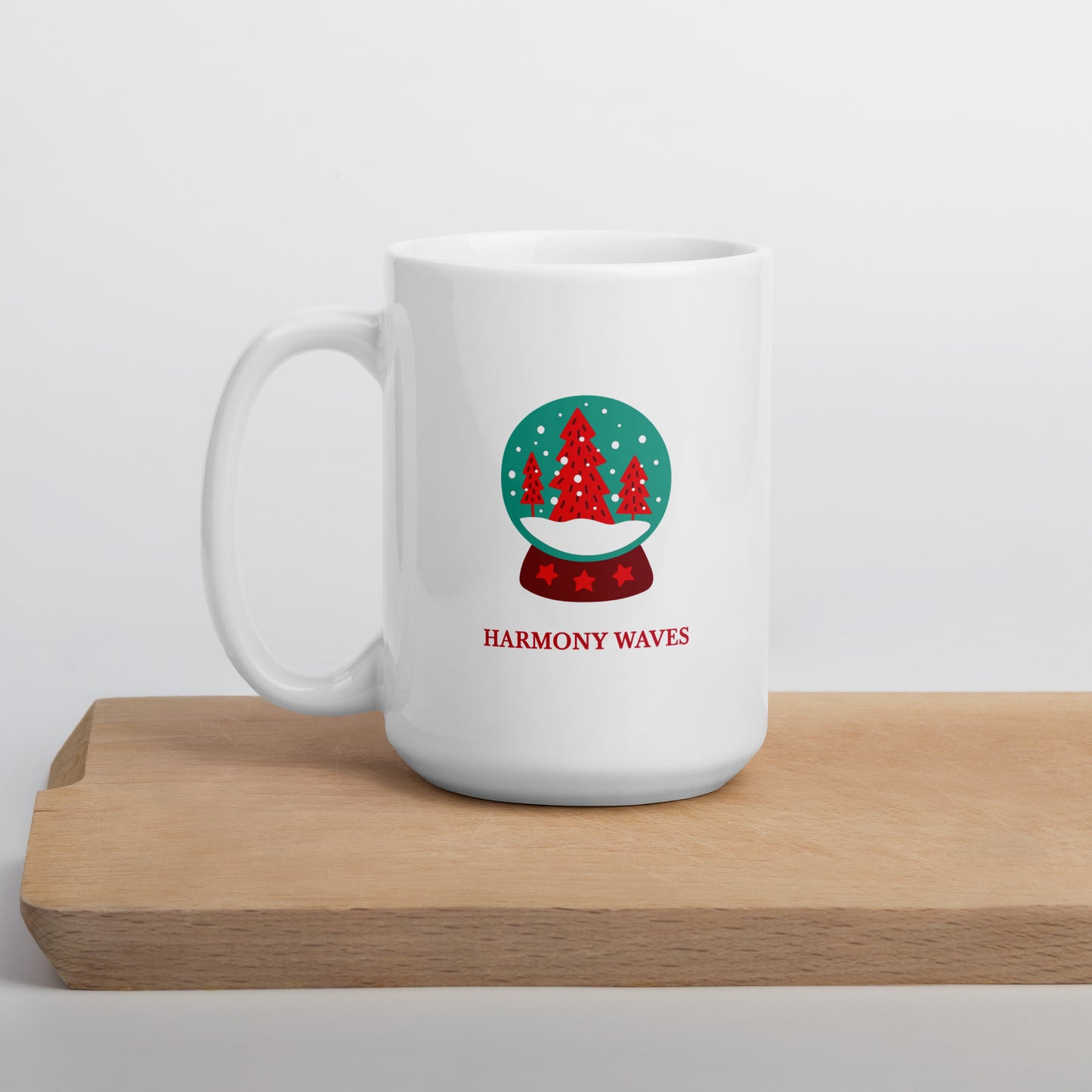 *Winter Edition* Ceramic Mug – Snow Globe Design