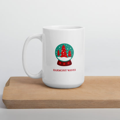 *Winter Edition* Ceramic Mug – Snow Globe Design