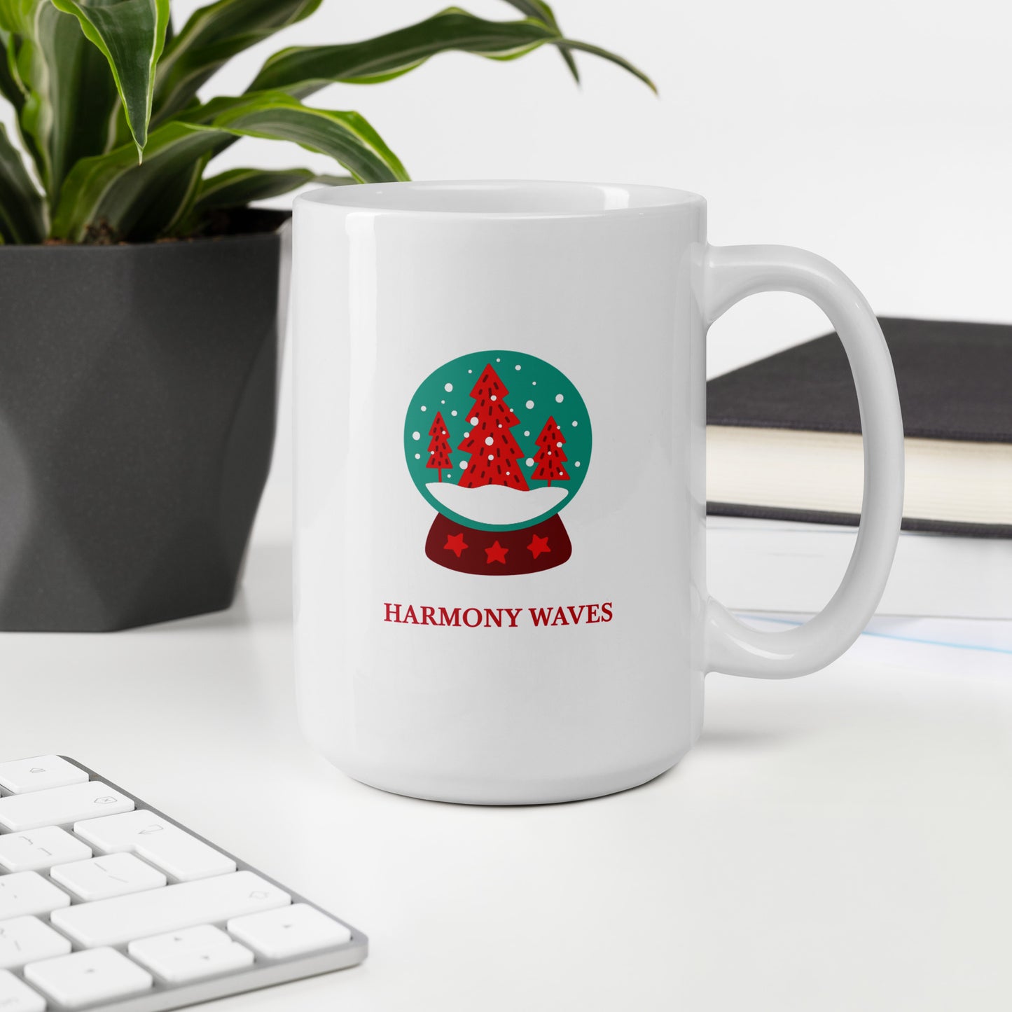 *Winter Edition* Ceramic Mug – Snow Globe Design