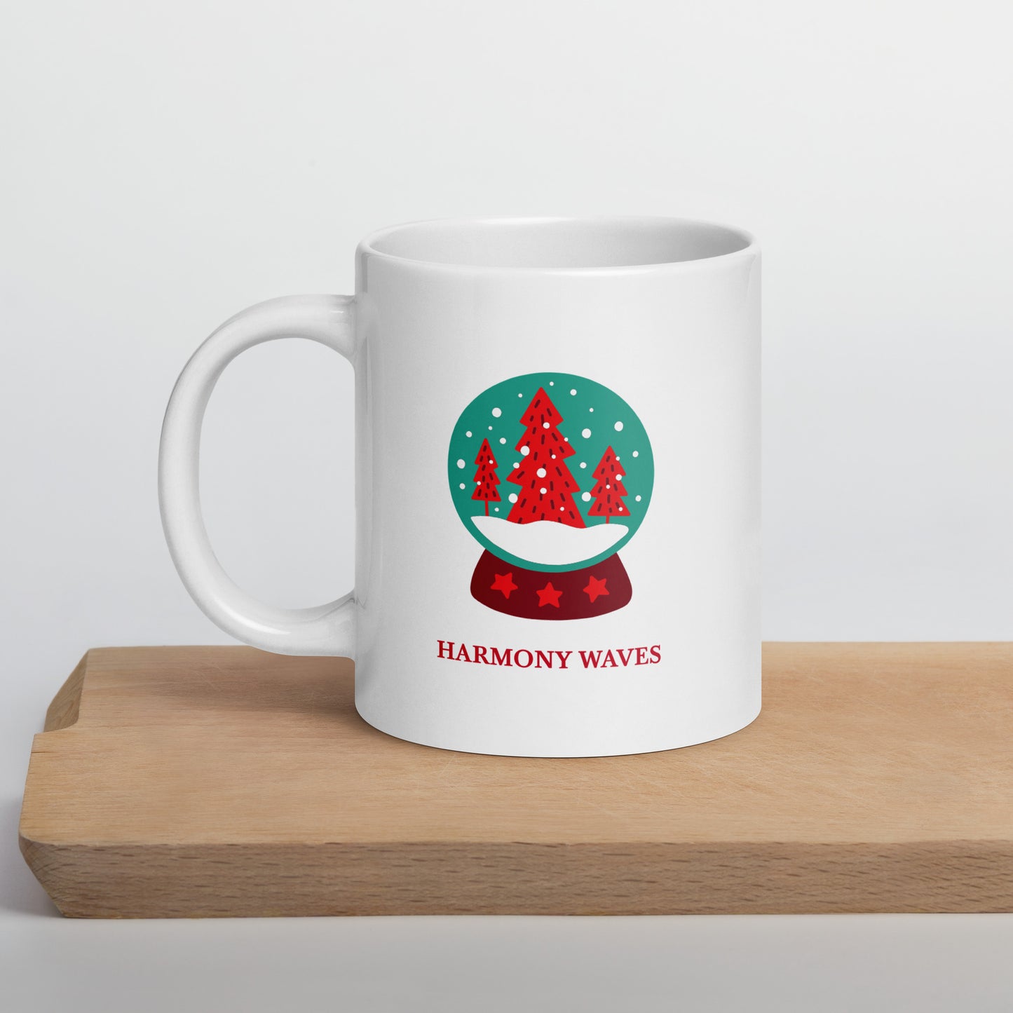 *Winter Edition* Ceramic Mug – Snow Globe Design