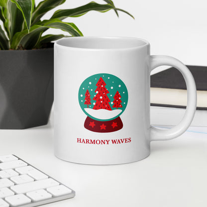 *Winter Edition* Ceramic Mug – Snow Globe Design