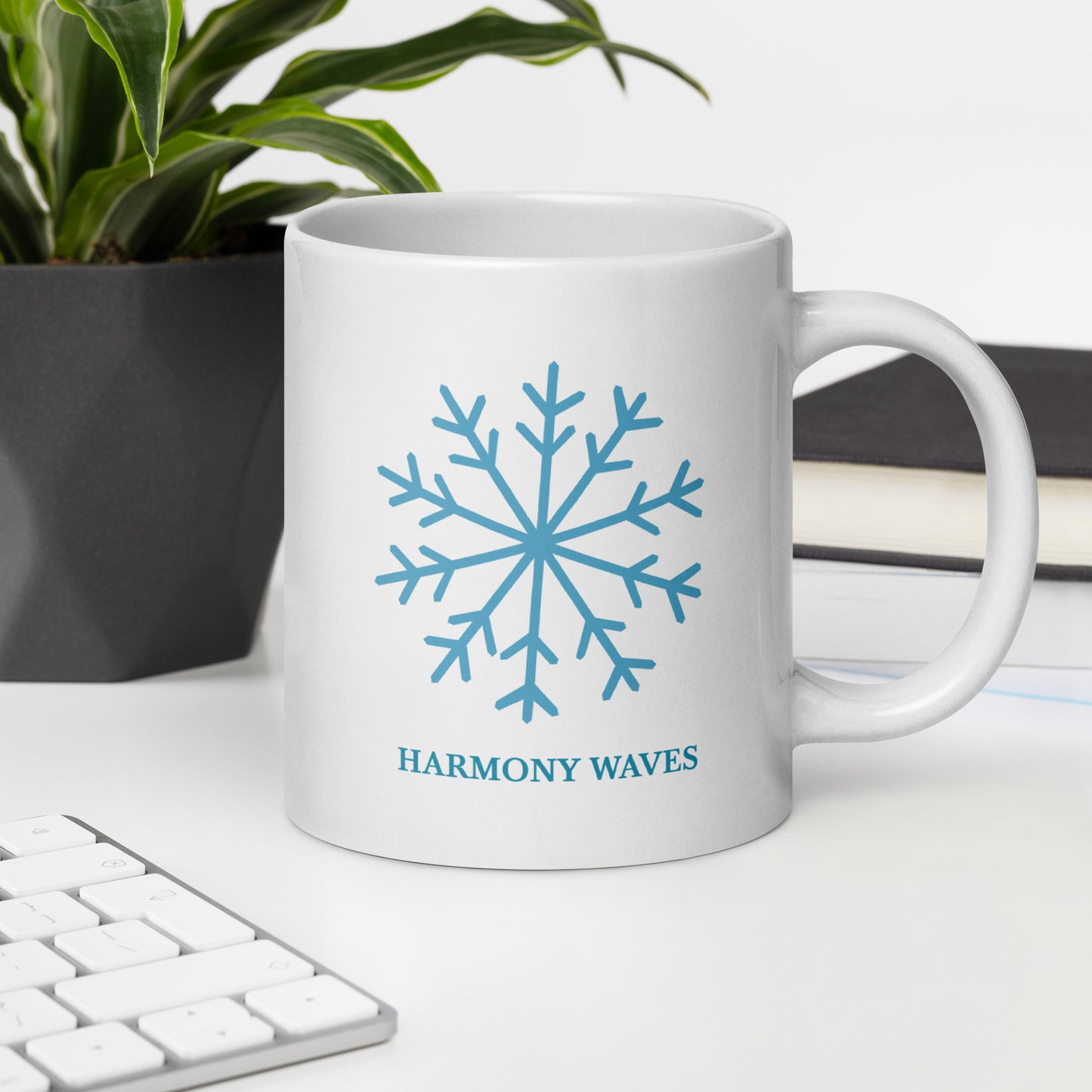 *Winter Edition* Ceramic Mug – Snowflake Design