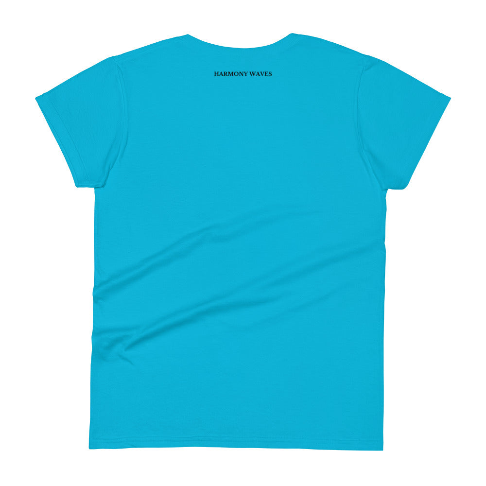 Mountain Peaks Women's T-Shirt - Minimalist Graphic Tee