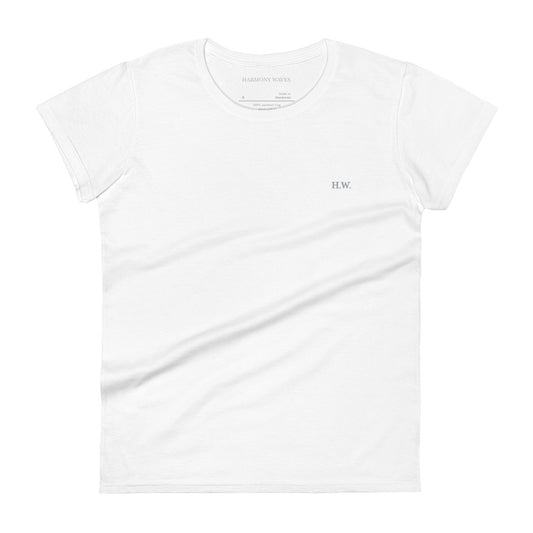 Embroidered H.W. Logo Women's T-Shirt